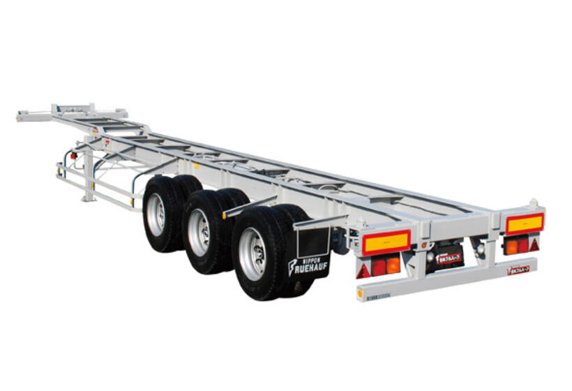 海上コンテナ用シャーシ