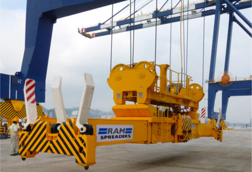 コンテナ用スプレッダー