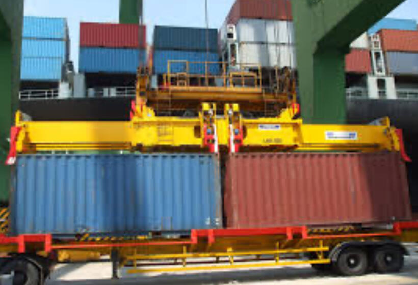 コンテナ用スプレッダー（ツインタイプ　2本吊）