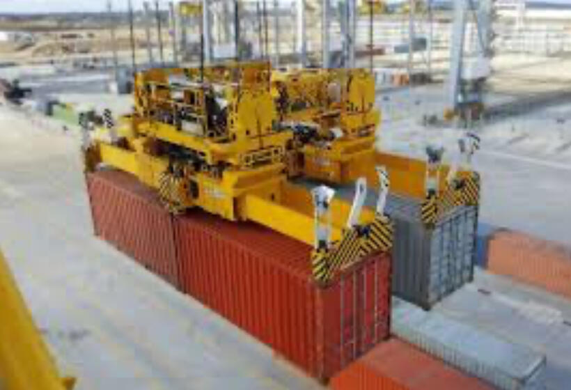 コンテナ用スプレッダー（ツインタイプ　4本吊）